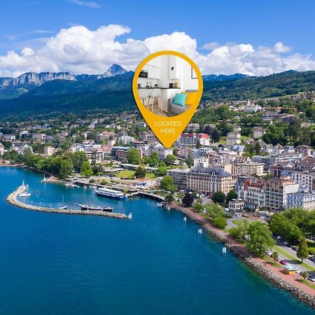 Apt Renove A 2 Min A Pied Du Lac - Wifi Gratuit Evian-les-Bains Ngoại thất bức ảnh